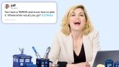 Jodie Whittaker Answers Doctor Who Questions From Twitter