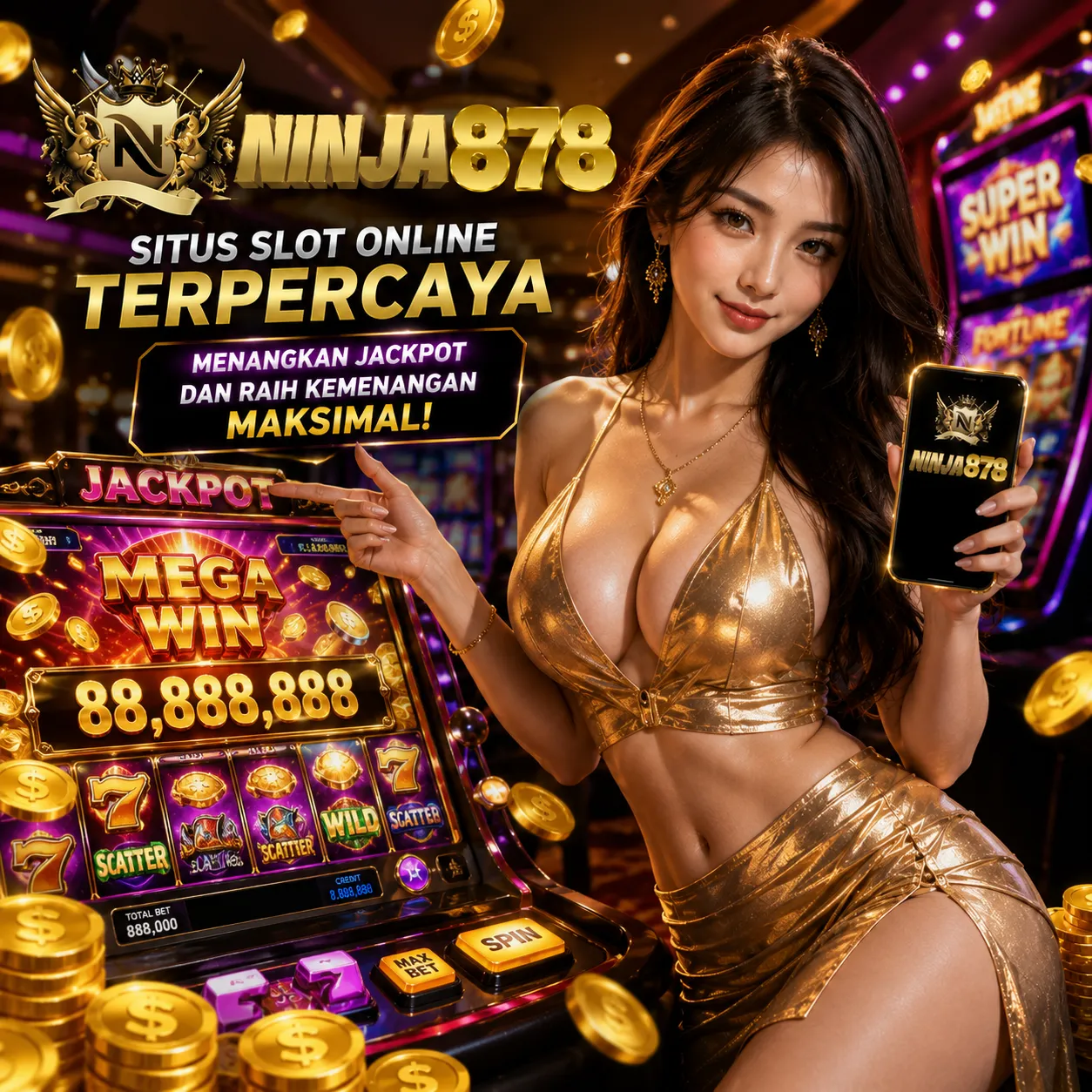 Ninja878 Slot Online Pilihan dengan Tampilan Ringan
